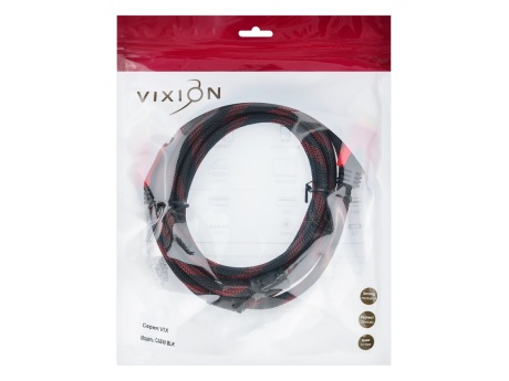 Кабель VIXION CAB40 HDMI (M) - HDMI (M) 3m (черный)