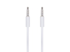 Кабель VIXION CAB52 AUX 3,5 (M) - AUX 3,5 (M) 1m (белый)
