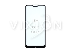 Защитное стекло 3D для Xiaomi Pocophone F1 (черный) (VIXION)