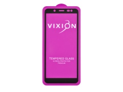 Защитное стекло 6D для Samsung A600F/A530F/J600F Galaxy A6/A8/J6 (2018) (черный) (VIXION)