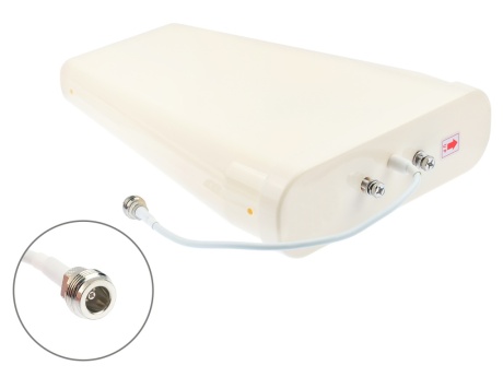 Антенна всепогодная VIXION (800-2700MHz, 10dB) (белый)