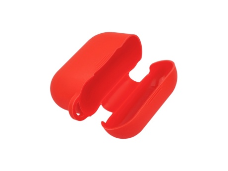 Чехол силиконовый для AirPods Pro (красный) (VIXION)