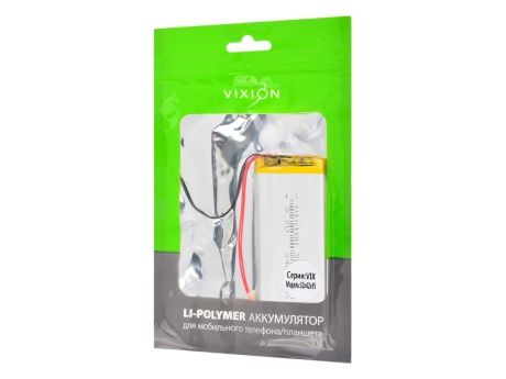 Аккумулятор универсальный 32х42х95 mm 2400mAh (3,7V Li-Pol) (Vixion)