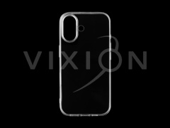 Накладка силиконовая Vixion 1,0мм для iPhone 16 (прозрачный)