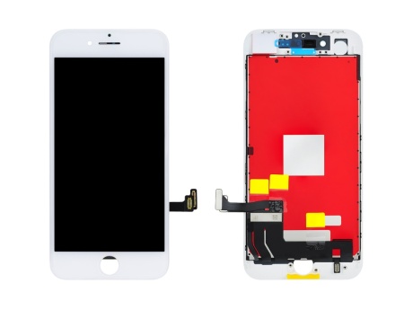 Дисплей для iPhone 8/SE 2020 + тачскрин белый с рамкой (In-Cell) (vixion)