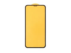 Защитное стекло 6D для iPhone XR/11 (черный) (VIXION) тех пак