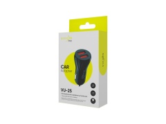 АЗУ VIXION PRO VU-25 (2-USB/3,4A) Quick Charger 3.0 (черный)