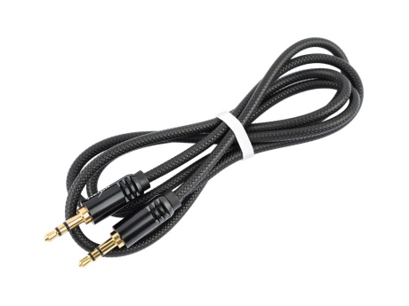 Кабель AUX VIXION (Y-20) 2 x Jack 3,5 (M) (1м) (черный)