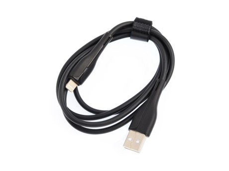 Кабель USB VIXION (K44i Perfume) для iPhone Lightning 8 pin (1м) (черный)