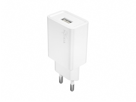 СЗУ VIXION PRO VH-06 (1-USB/2.1A) (белый)