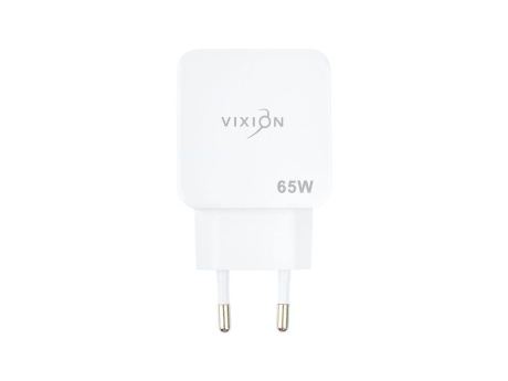 СЗУ VIXION H16 (1-USB 18W/1-Type-C PD 65W/2-Type-C PD 20W) 65W max (белый)