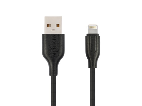 Кабель USB VIXION (K2i) для iPhone Lightning 8 pin (3м) (черный)