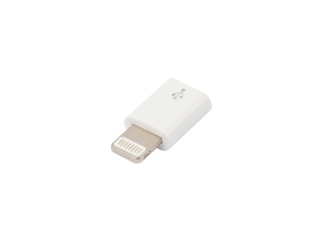 Адаптер VIXION (AD49) micro USB - Lightning (белый)