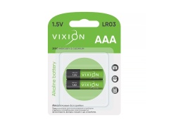 Батарейка Vixion алкалиновая LR03 - AAA (блистер 2шт)