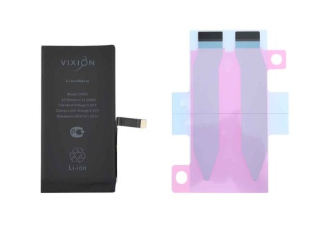 Аккумулятор для iPhone 14 (Vixion) (3279 mAh) с монтажным скотчем
