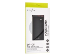 Портативное зарядное устройство (Power Bank) VIXION DP-05 10000mAh QC 3.0 + PD (черный)