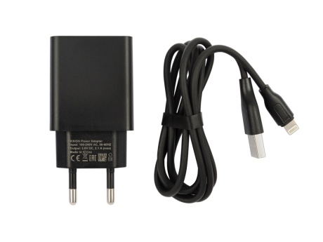 СЗУ VIXION L7i (2-USB/2.1A) + Lightning кабель 1м (черный)