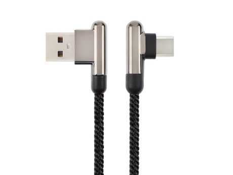 Кабель USB VIXION (K14c) Type-C (1м) (черный/графит)