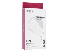 СЗУ VIXION L1m (1.8A) micro USB (белый)