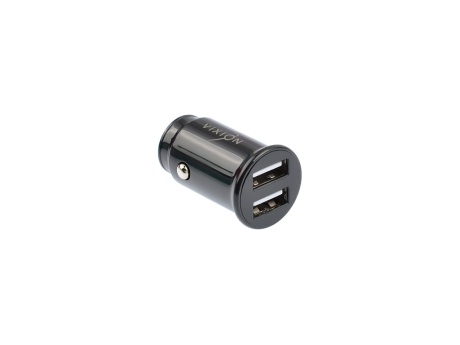 АЗУ VIXION U21 (2-USB/2.4A) короткий блок (черный)