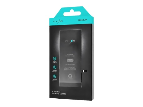 Аккумулятор для iPhone 15 (Vixion) усиленная (3520 mAh) с монтажным скотчем
