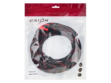Кабель VIXION CAB41 HDMI (M) - HDMI (M) 5m (черный)