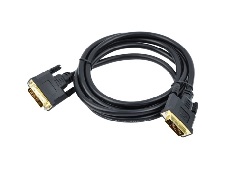 Кабель VIXION CAB18 DVI-D - DVI-D Dual Link, 1,8 м (черный)