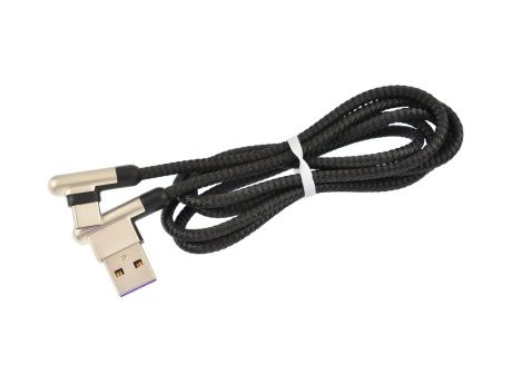 Кабель USB VIXION (K14c) Type-C (1м) (черный/золото)