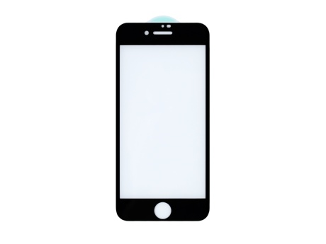 Защитное стекло 6D для iPhone 7/8/SE 2020 (черный) (VIXION)