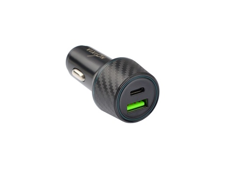 АЗУ VIXION U7 Fast Charger (1-USB 3A/1-PD Type-C) 38W (черный)