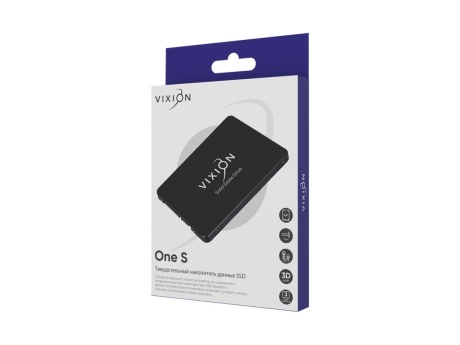 Внутренний SSD накопитель Vixion SATA III 128Gb 2.5" One S