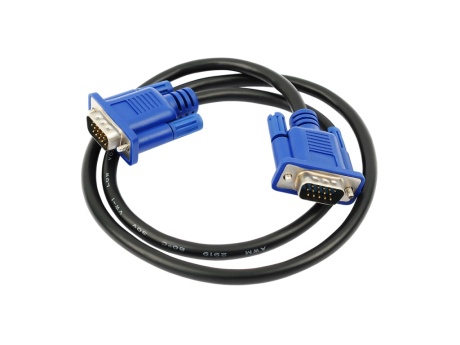 Кабель VIXION CAB24 VGA (M) - VGA (M) 0.5m (черный)
