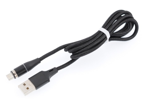 Кабель USB VIXION (K30) Lightning/micro/type-c (1м) магнитный (черный)
