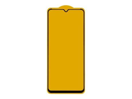 Защитное стекло 6D для Xiaomi Redmi 10C/Poco C40  (черный) (VIXION)