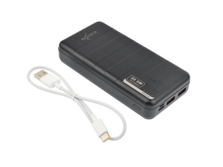 Портативное зарядное устройство (Power Bank) VIXION KP-22 20000mAh QC 3.0 + PD (черный)