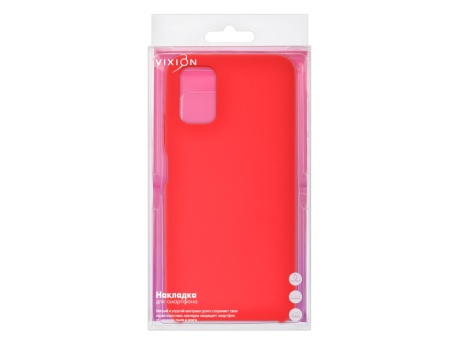 Накладка Vixion для Xiaomi Poco M3 (красный)