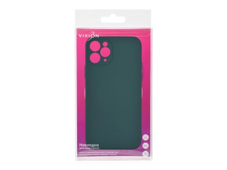Накладка Vixion для iPhone 11 Pro MagSafe (зеленый)