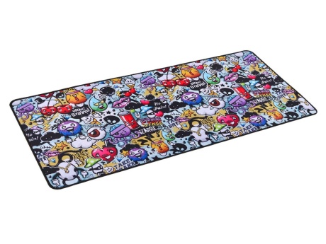 Коврик для мышки Vixion MP34 300x700x3 мм Граффити микс
