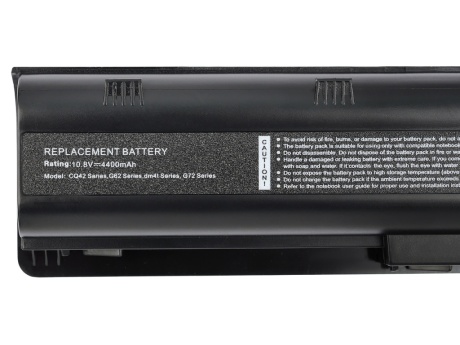Аккумулятор для ноутбука HP G62/DM4/CQ42/CQ62/G72 (HSTNN-Q62/42C) 11.1V (4400mAh) (vixion)