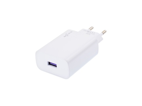 СЗУ VIXION H11 (1-USB) Quick Charger 3.0 (белый)