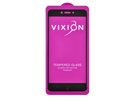 Защитное стекло 6D для Xiaomi Redmi GO (черный) (VIXION)