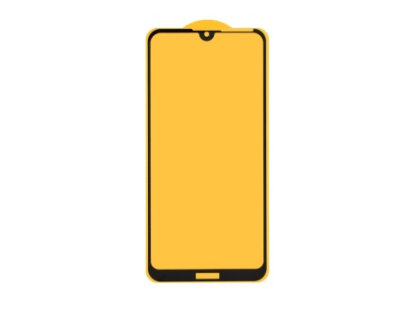 Защитное стекло 6D для Huawei Y7/Huawei Y7 Prime (2019) (черный) (VIXION)