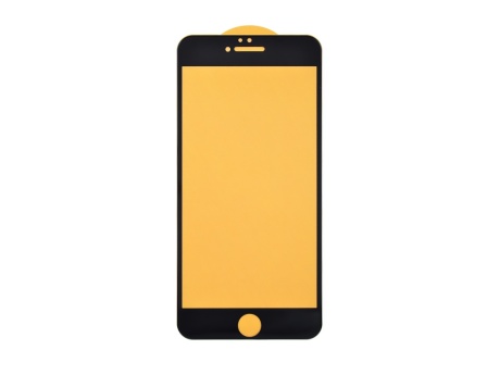 Защитное стекло 6D для iPhone 6 Plus/6S Plus (черный) (VIXION) тех пак