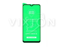 Защитное стекло керамическое для Xiaomi Redmi 9A/9C/10A (черный) (VIXION)