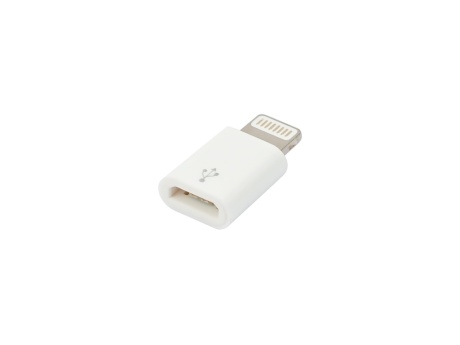 Адаптер VIXION (AD49) micro USB - Lightning (белый)