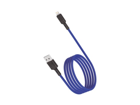 Кабель USB VIXION PRO (VX-07i) для iPhone Lightning 8 pin (1м) (синий)