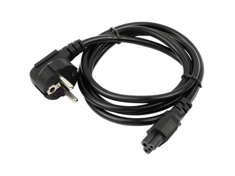 Кабель сетевой VIXION CAB59 EURO pin (m) - 3 pim (m) (1,5м) (черный)