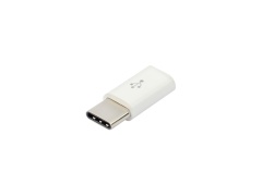 Адаптер VIXION (AD44) micro USB - Type-C (белый)