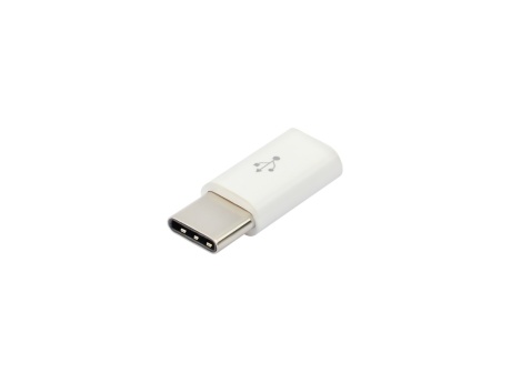 Адаптер VIXION (AD44) micro USB - Type-C (белый)