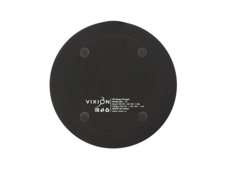 Беспроводное зарядное устройство VIXION WC-10 (черный)